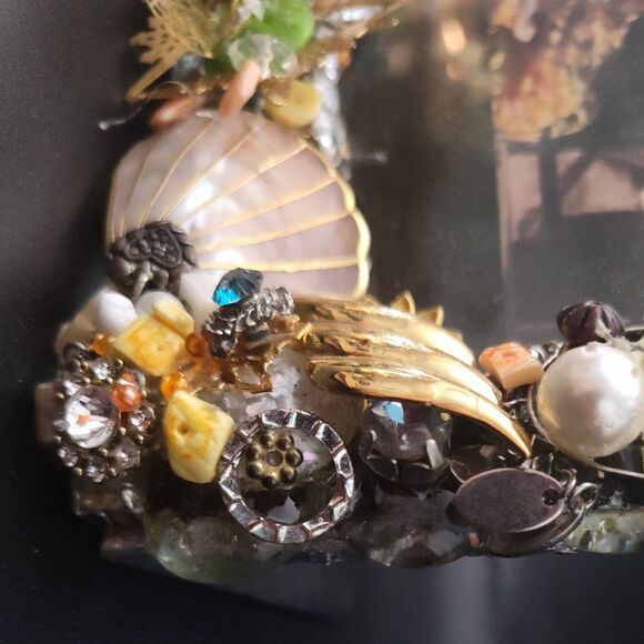 Jeweled Frame Vintage Marilyn Monroe Photo, Handmade, One of a Kind, Unique Gift - Picture 2 of 12